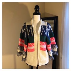 CAT & JACK | Knit Poncho | Size 12-14